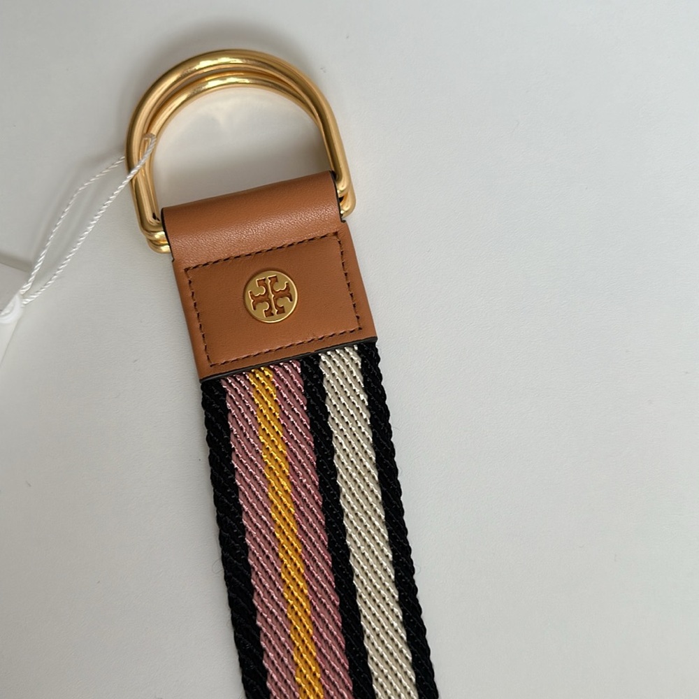 Tory Burch Web Belt Size S NWT - Picture 2 of 5
